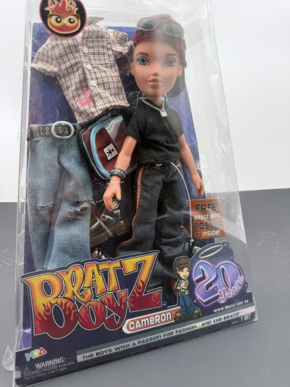 Bratz Boyz Cameron 20 Yearz Anniversary Doll MGA 2021 In Package